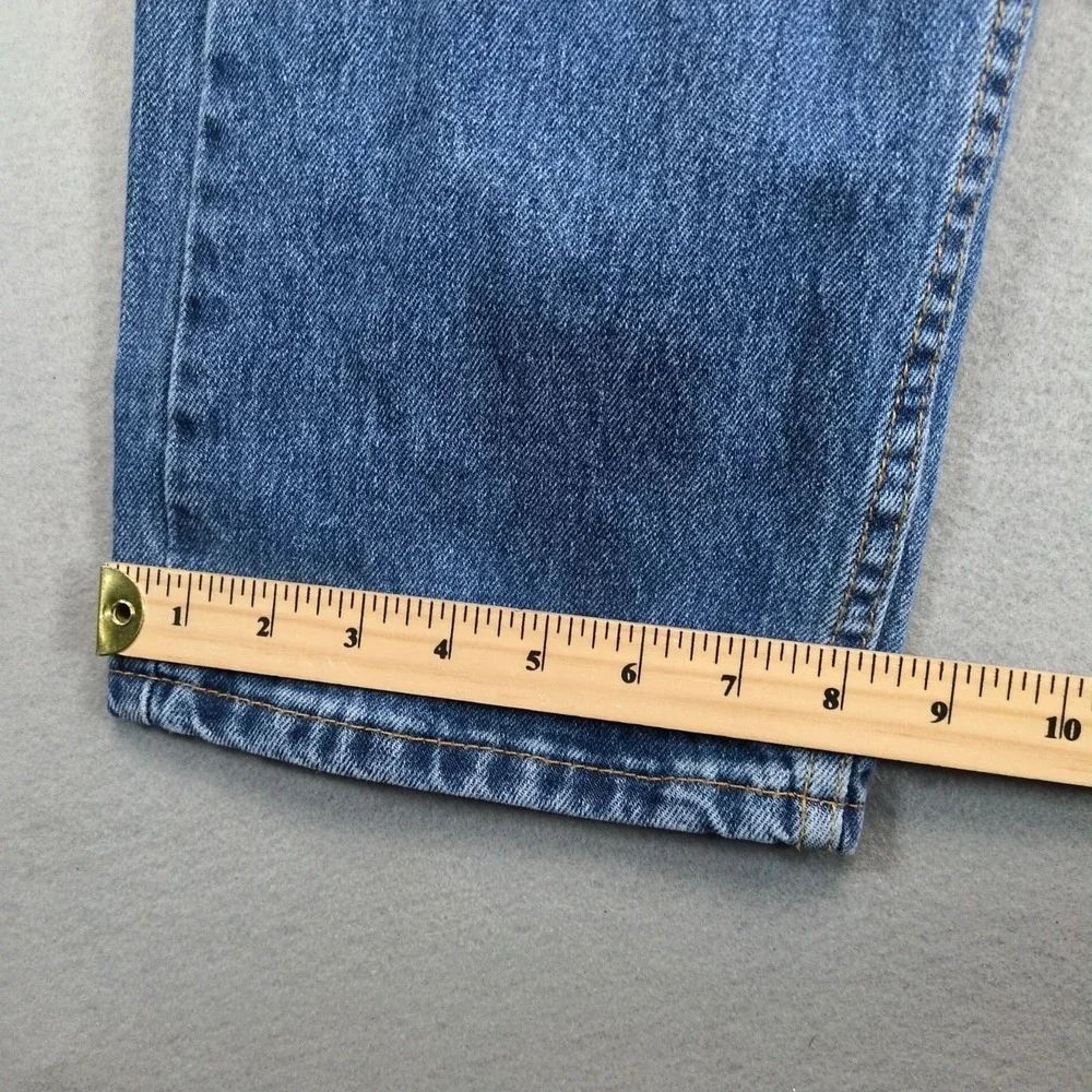 Levi's 505 Straight Leg Jeans Mens‎ 38x34 Medium Wash Classic Denim Casual Retro